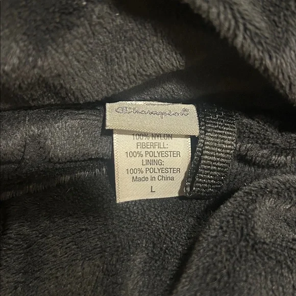 Champion Quilted Black Jacket - Picture 8 of 8